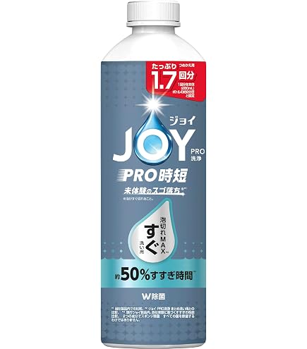 Amazon.co.jp: ジョイ PRO洗浄 食器用洗剤 まとめ洗い用 詰め替え